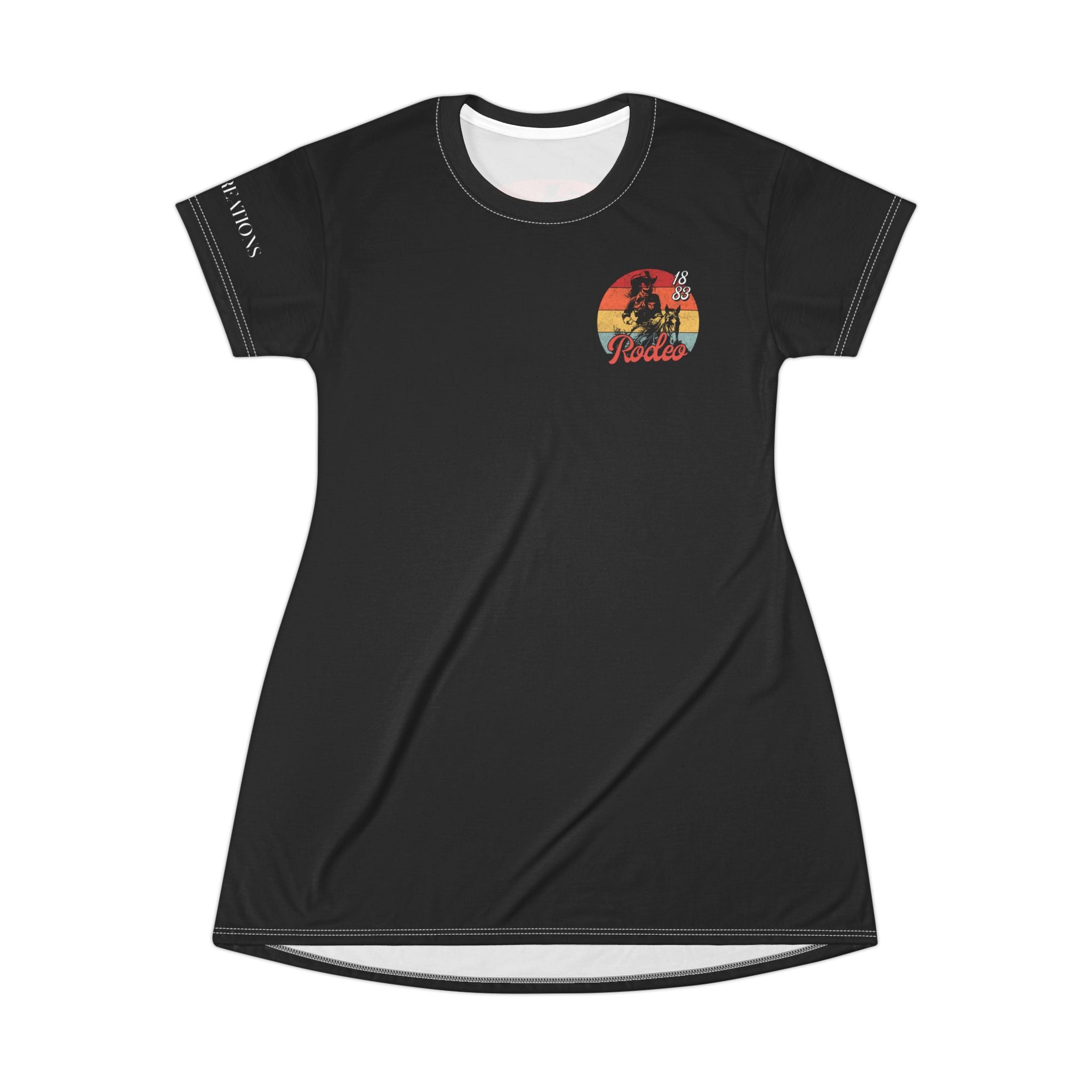 Retro Rodeo- Adamic Creations Tee Dress