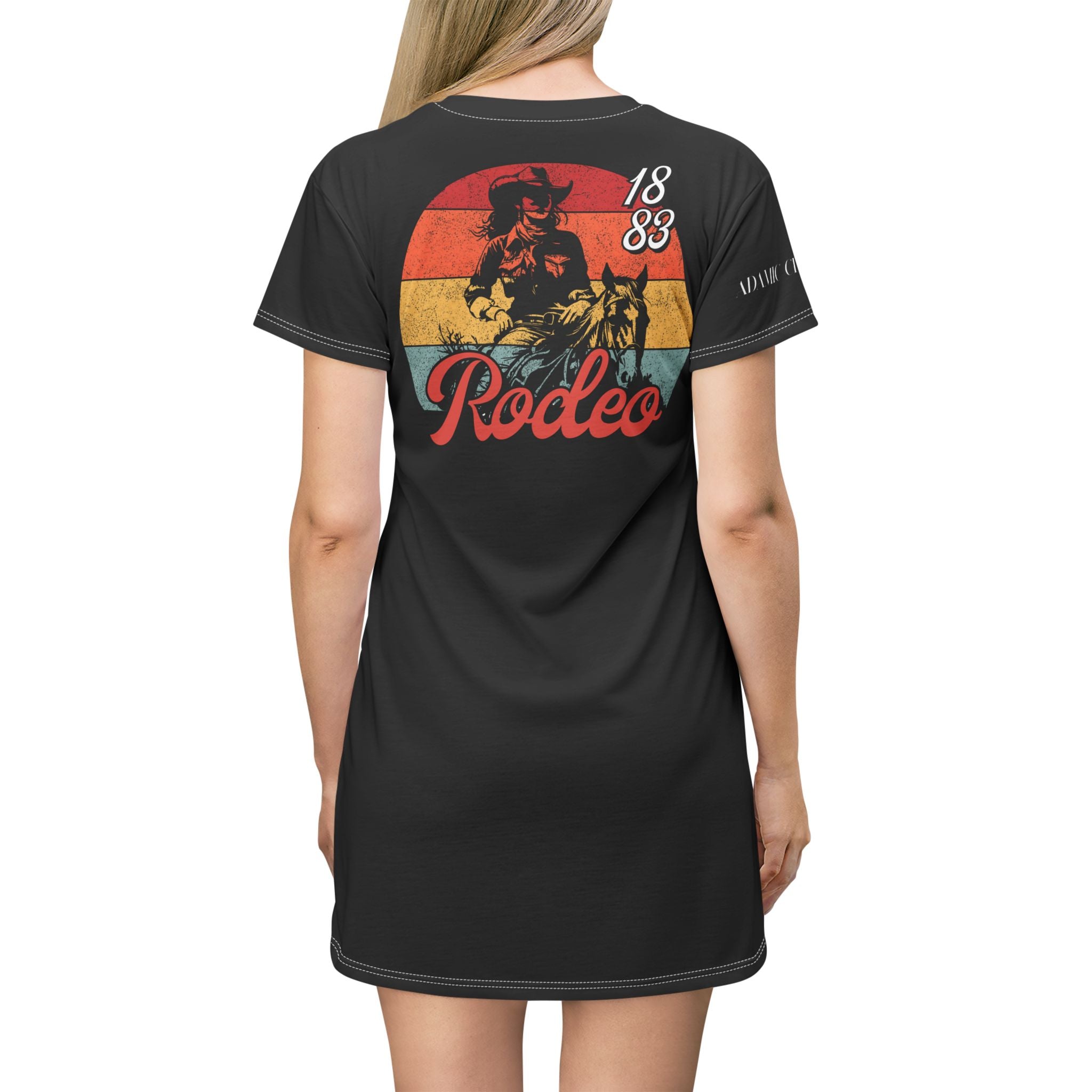 Retro Rodeo- Adamic Creations Tee Dress