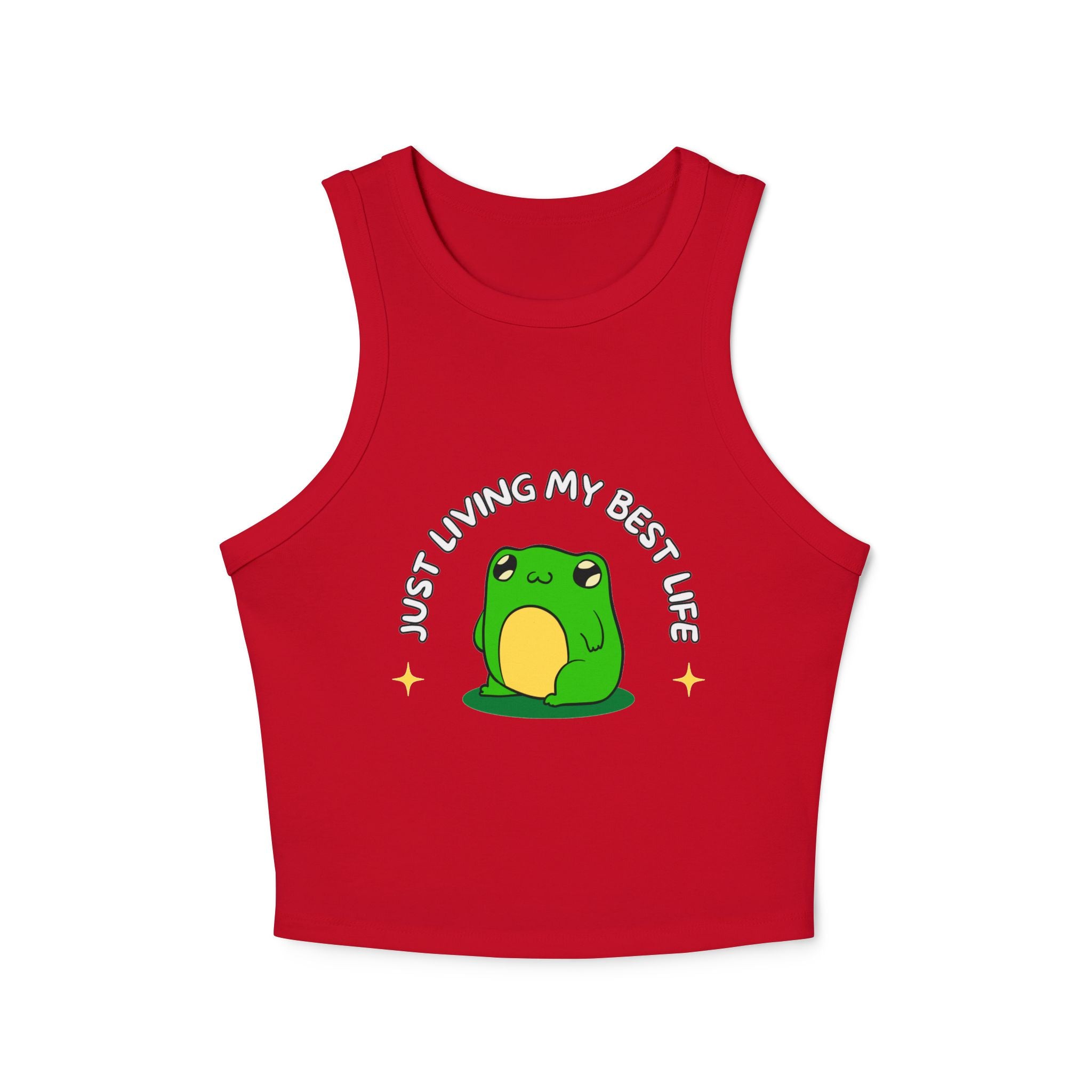 Just Living My Best Life Frog Tank Top