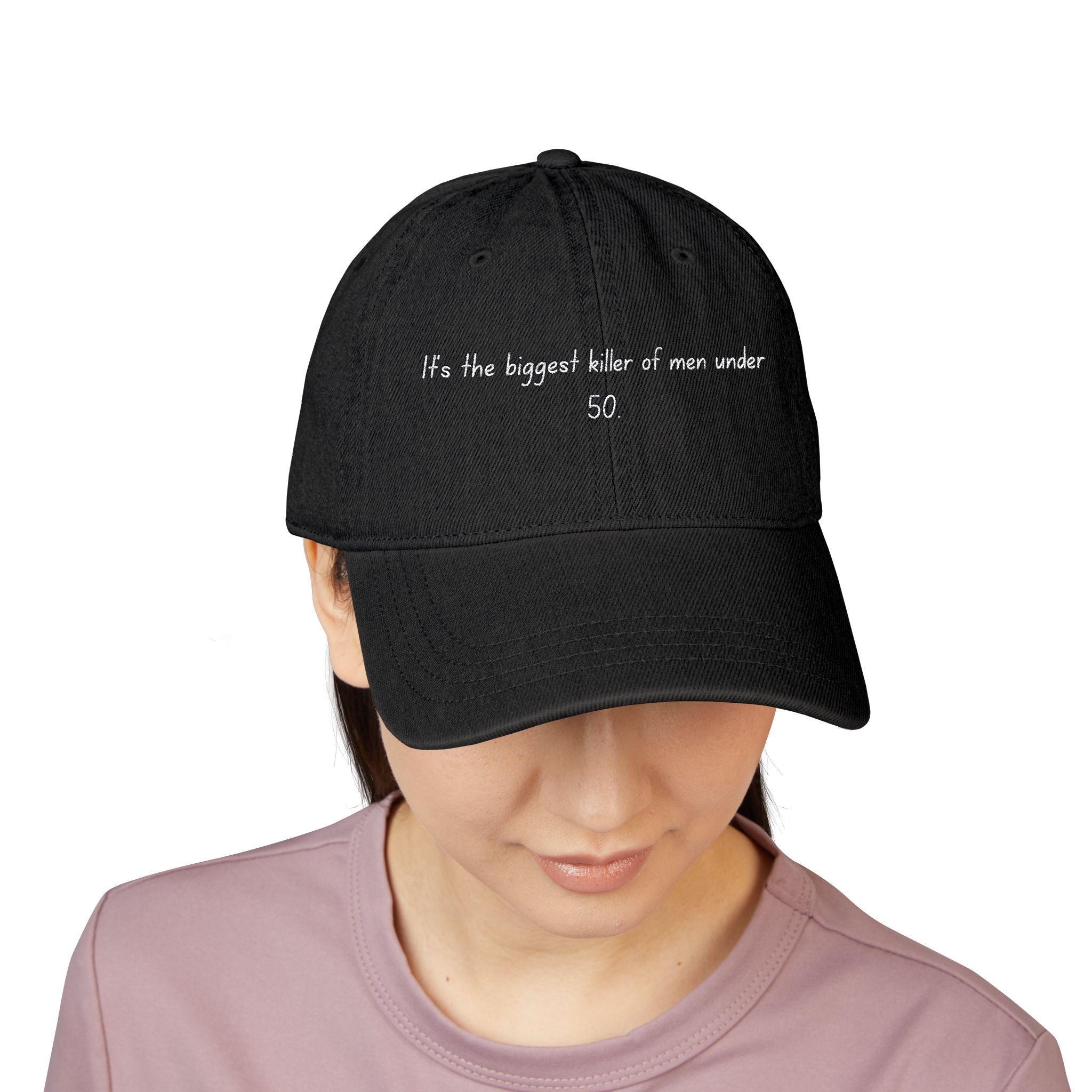Men's Mental Health Awareness embroidered Denim Hat