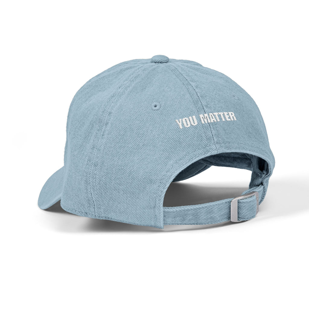Men's Mental Health Awareness embroidered Denim Hat