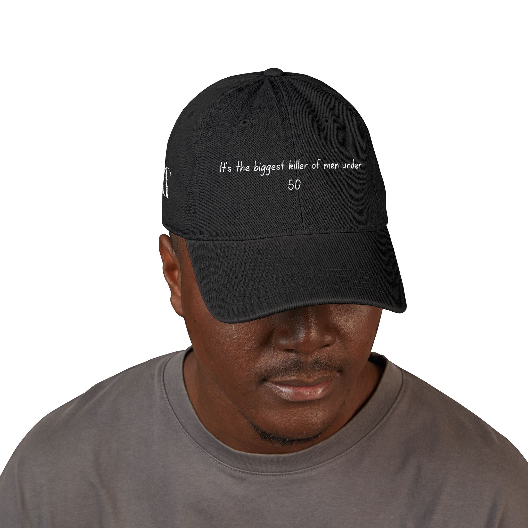 Men's Mental Health Awareness embroidered Denim Hat