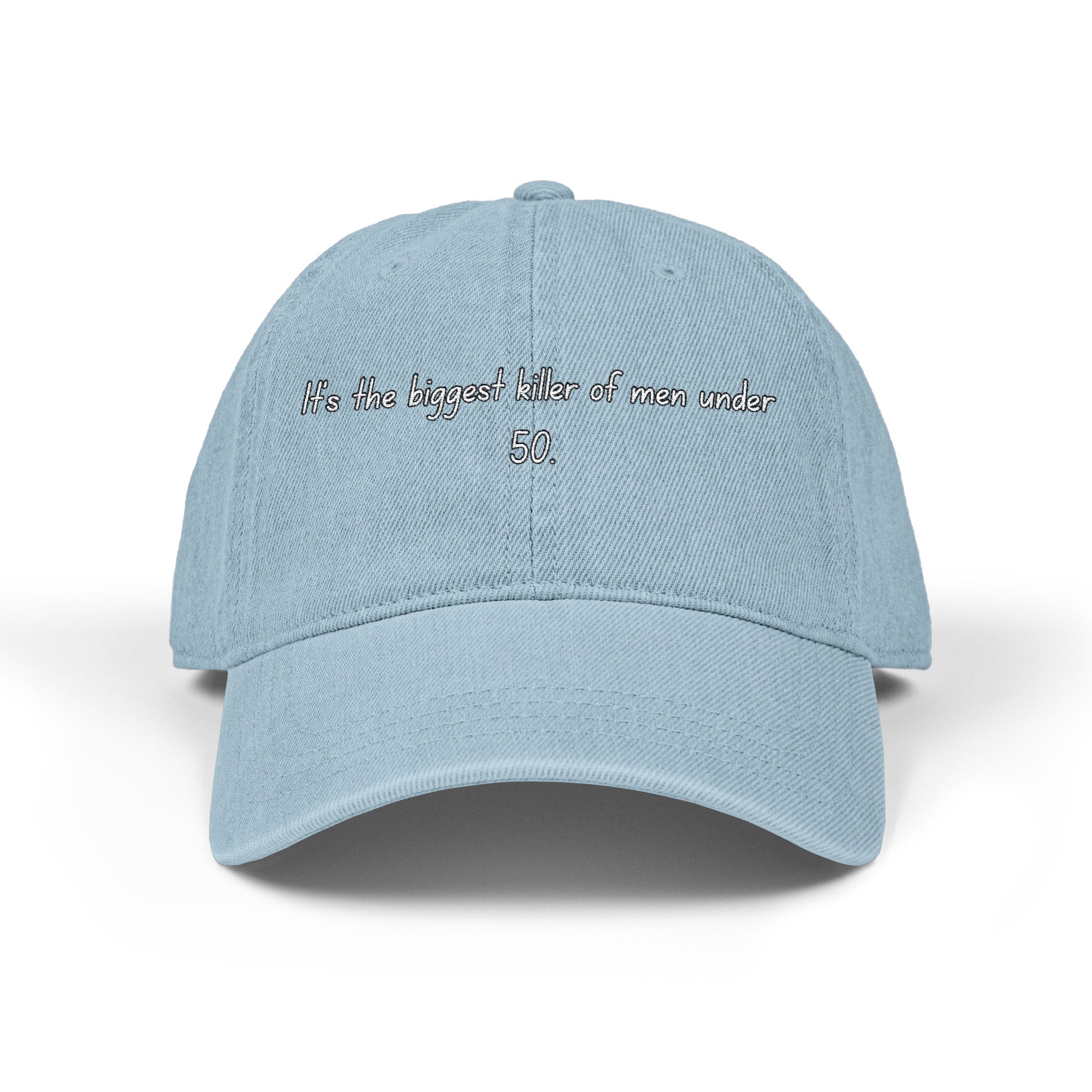 Men's Mental Health Awareness embroidered Denim Hat