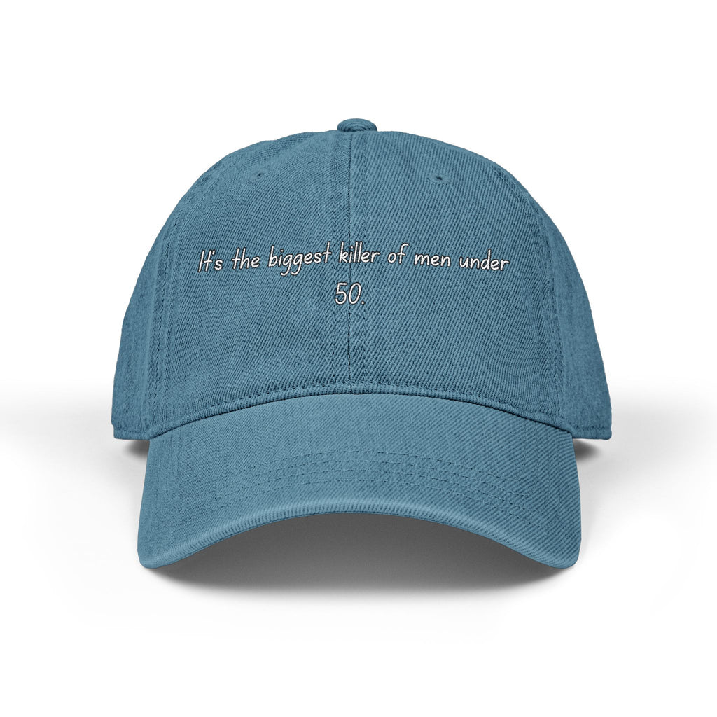 Men's Mental Health Awareness embroidered Denim Hat