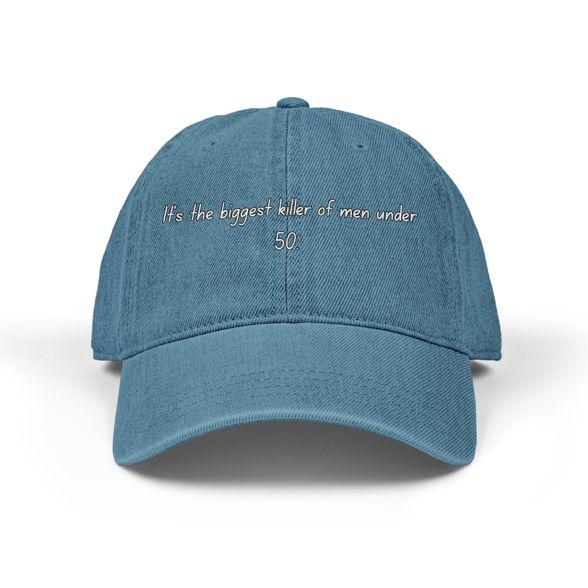 Men's Mental Health Awareness embroidered Denim Hat