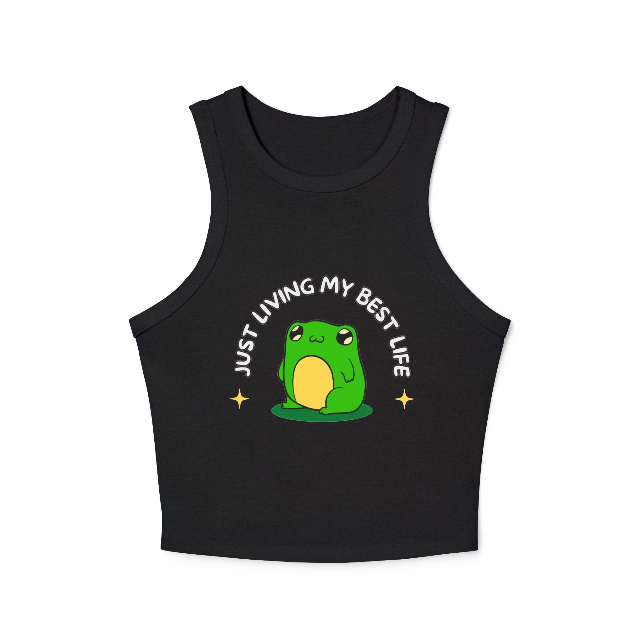 Just Living My Best Life Frog Tank Top