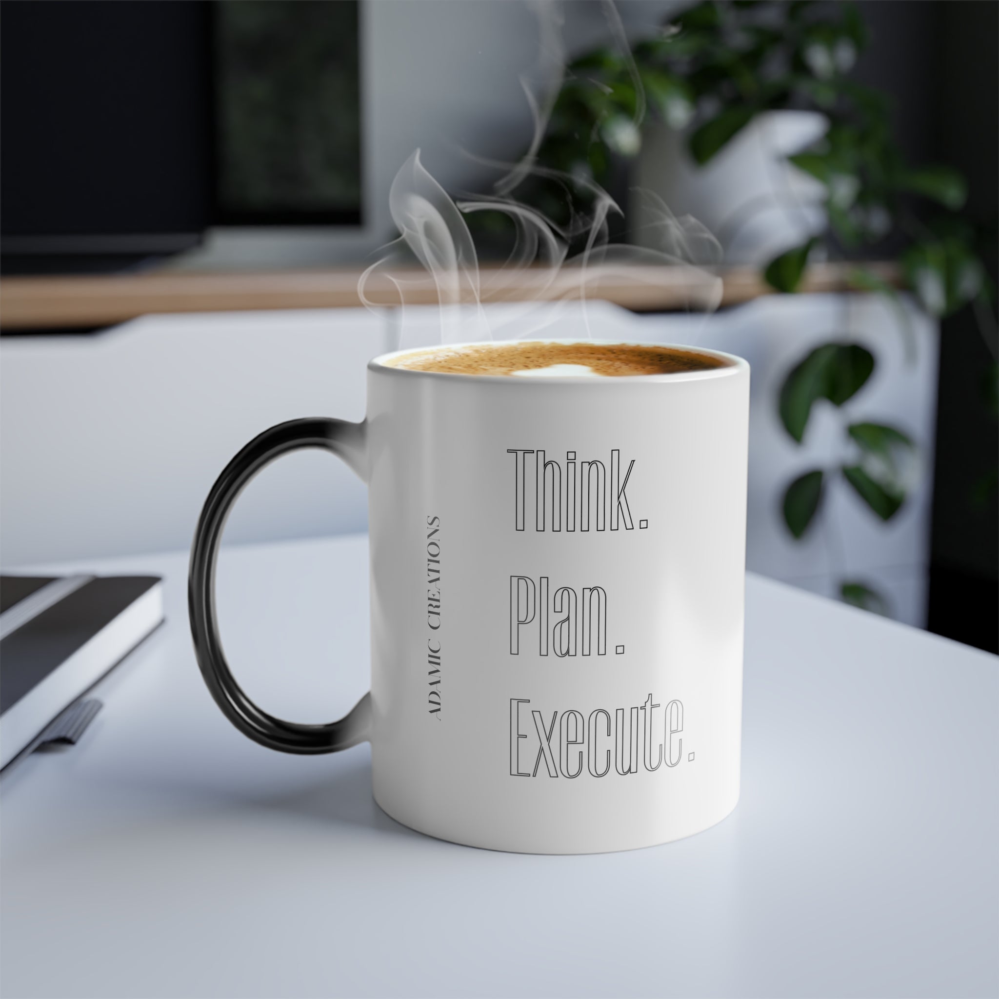 Think Plan Execute- Adamic Creations 11oz Color Changing Mug