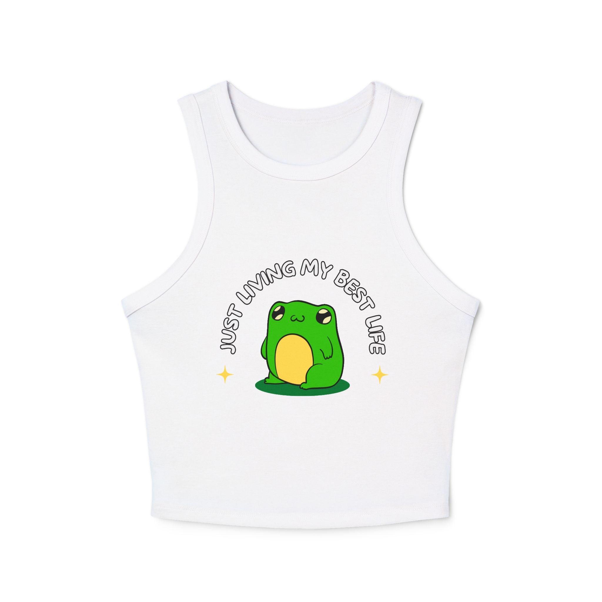 Just Living My Best Life Frog Tank Top