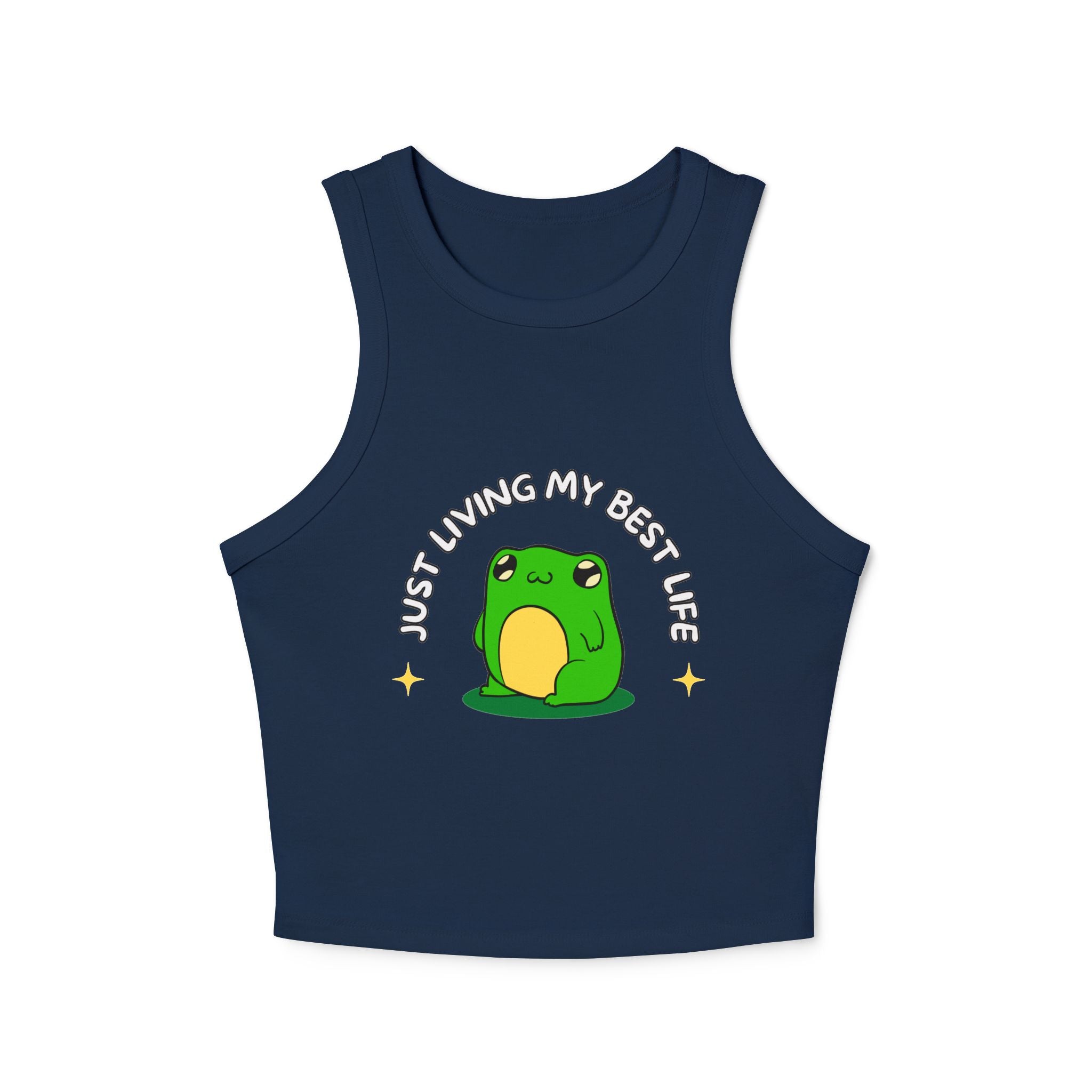 Just Living My Best Life Frog Tank Top
