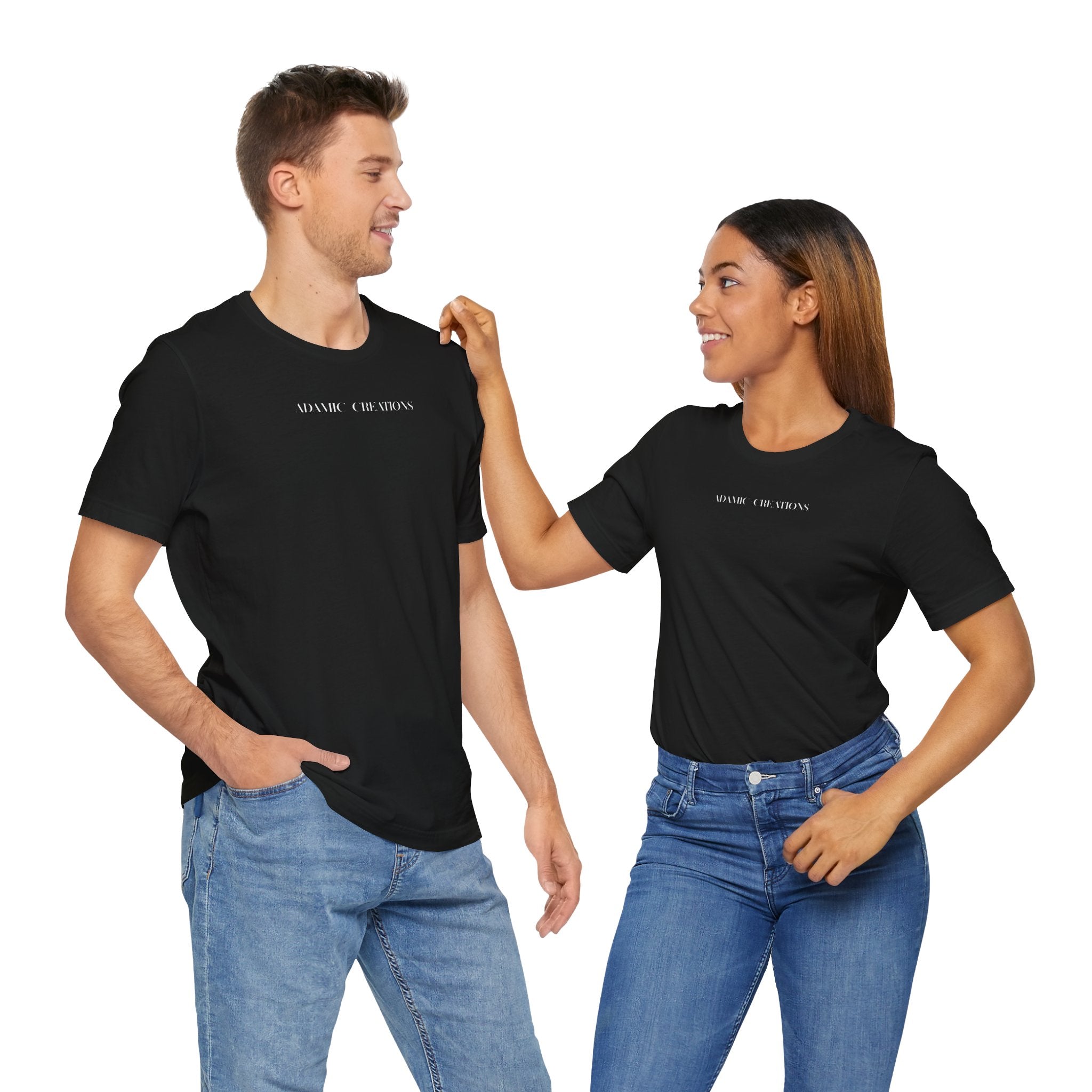 Inspirational, Created by a Creator to Create, Adamic Creations tee