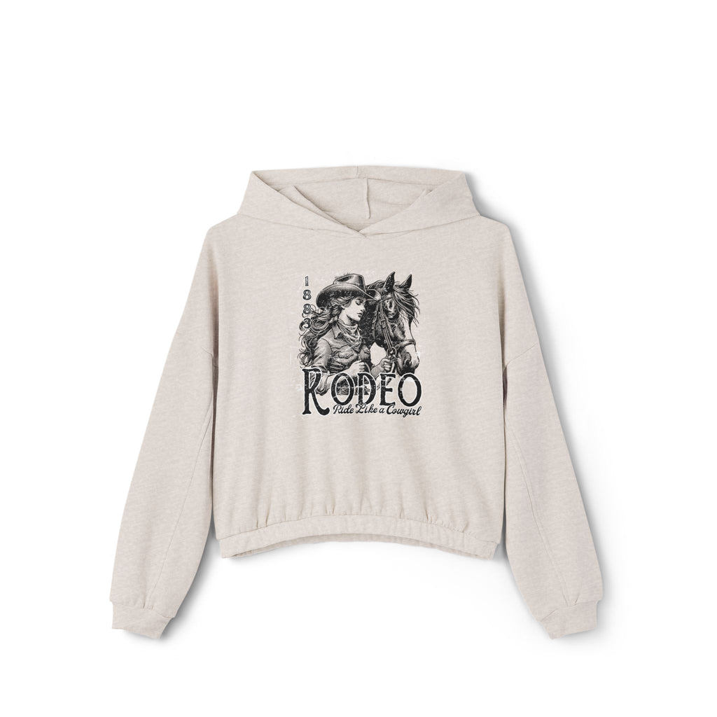 Cowgirl Rodeo- Adamic Studio Cinched Bottom Hoodie