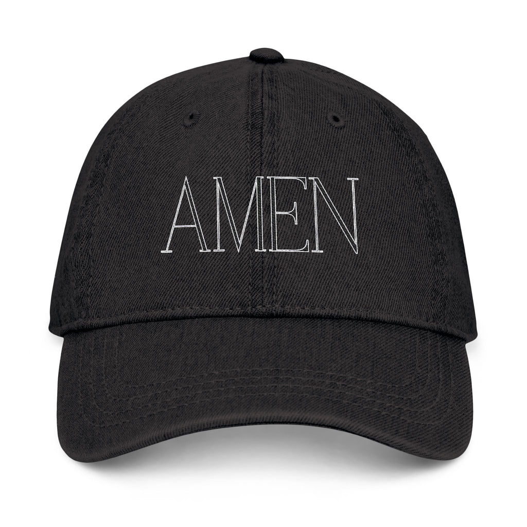 AMEN- Adamic Creations Embordered Denim Hat