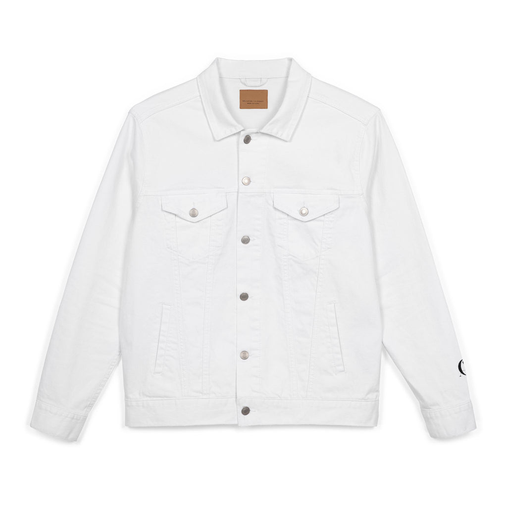 Adamic Creations Unisex Blanco Denim Jacket
