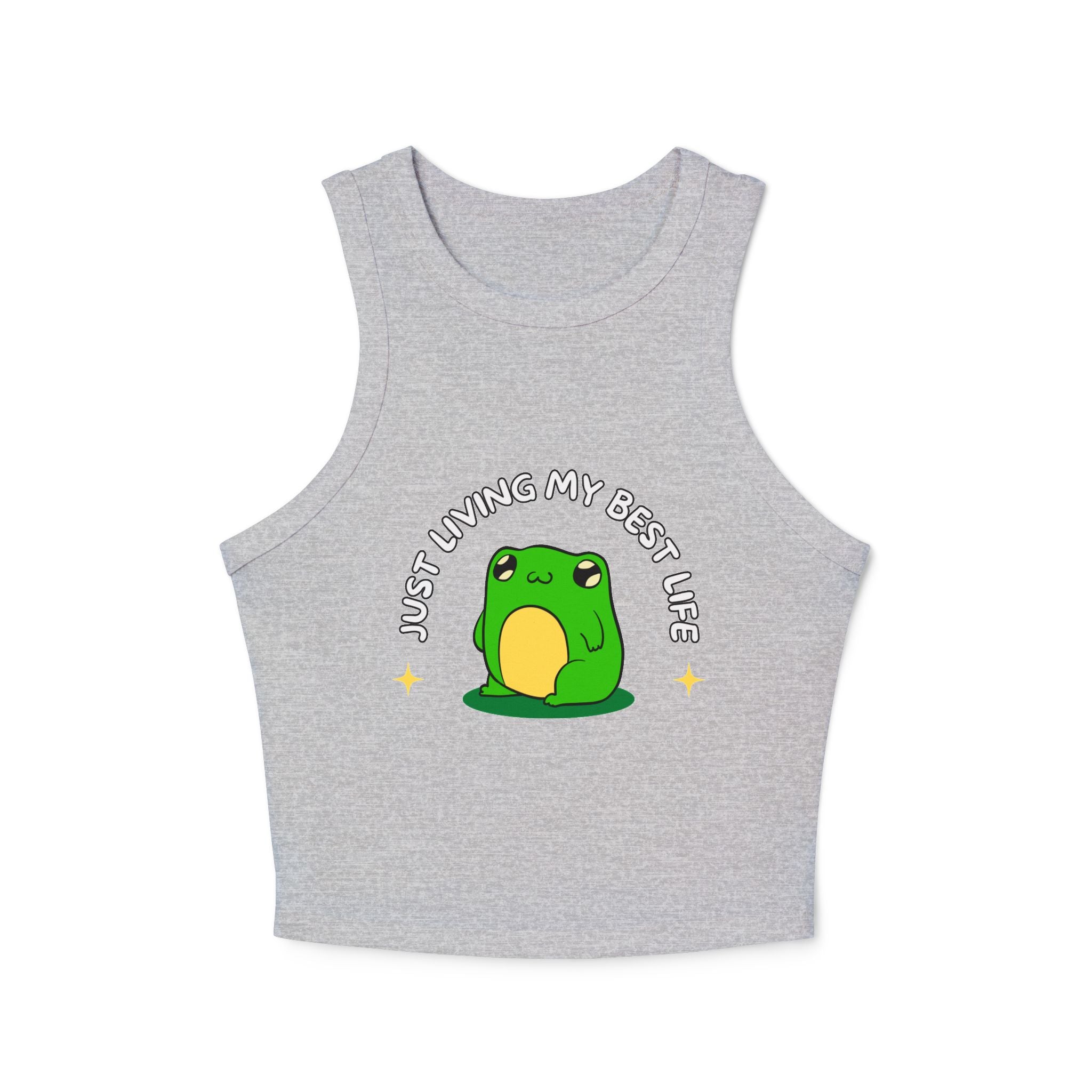 Just Living My Best Life Frog Tank Top