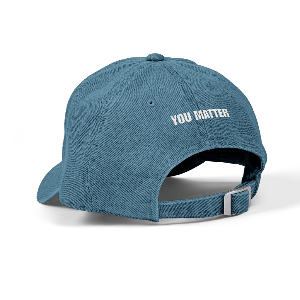 Men's Mental Health Awareness embroidered Denim Hat