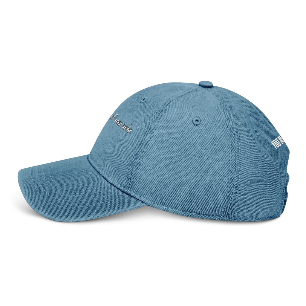 Men's Mental Health Awareness embroidered Denim Hat